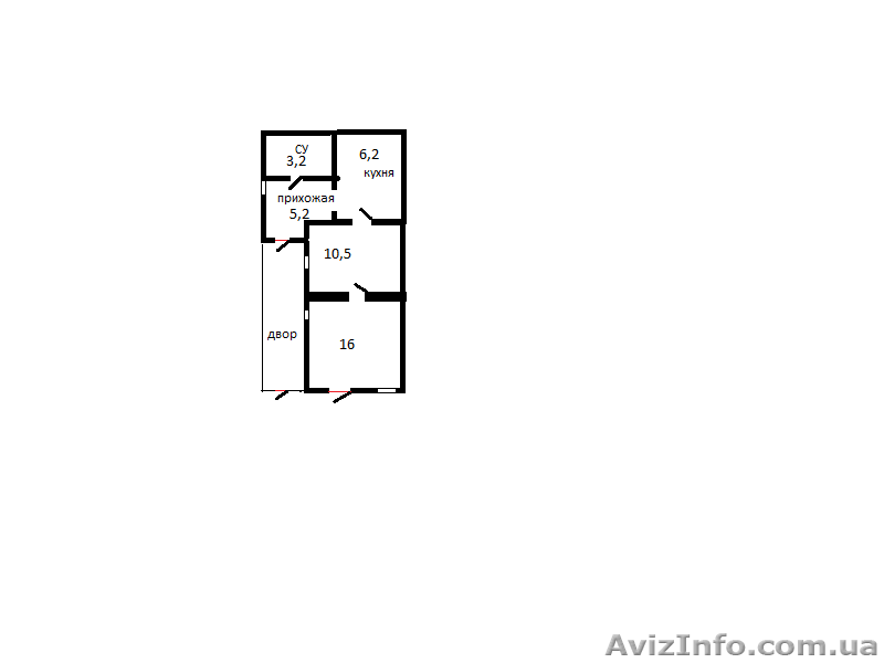 Сдам дом двух комнатный дом - <ro>Изображение</ro><ru>Изображение</ru> #1, <ru>Объявление</ru> #301251