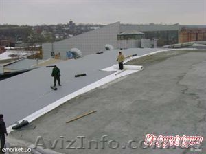 кровля. рубероид, мягкая кровля, ПВХ мембрана, еврорубероид - <ro>Изображение</ro><ru>Изображение</ru> #1, <ru>Объявление</ru> #444197