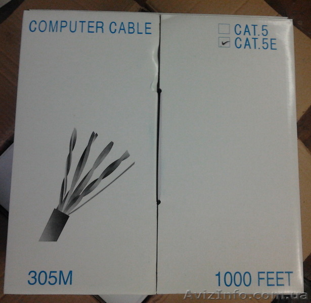 ВИТАЯ ПАРА CAT 5E  - <ro>Изображение</ro><ru>Изображение</ru> #1, <ru>Объявление</ru> #809650
