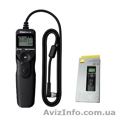 Продается фирменный пульт Nikon MC-36 - <ro>Изображение</ro><ru>Изображение</ru> #1, <ru>Объявление</ru> #834529