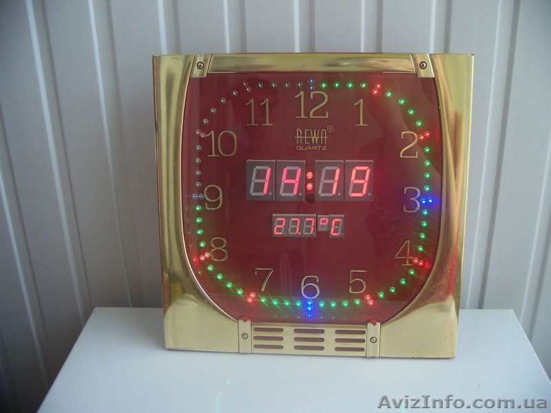 Часы-термометр на микроконтроллере ATmega8 с секундной стрелкой - <ro>Изображение</ro><ru>Изображение</ru> #1, <ru>Объявление</ru> #921895