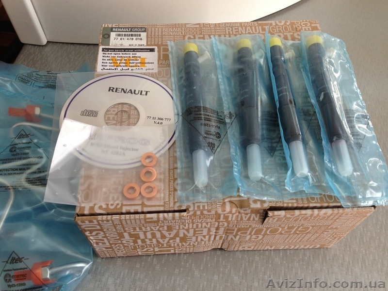 7701478016 Комплект форсунок RENAULT KANGOO 1.5 dci 2001-->2008 г.в. - <ro>Изображение</ro><ru>Изображение</ru> #1, <ru>Объявление</ru> #976515