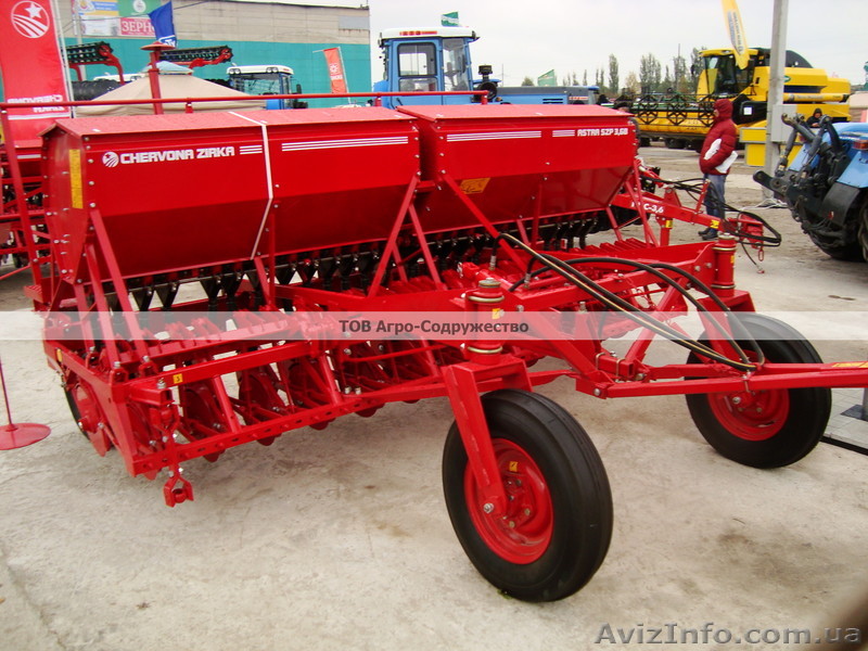 Сеялка зерновая СЗП 3,6 АСТРА на 4 колёсах. Червона Зирка - <ro>Изображение</ro><ru>Изображение</ru> #1, <ru>Объявление</ru> #1017504