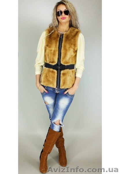 Жилет Джулия пряжка цвет Соболь № 24 - <ro>Изображение</ro><ru>Изображение</ru> #1, <ru>Объявление</ru> #1222480