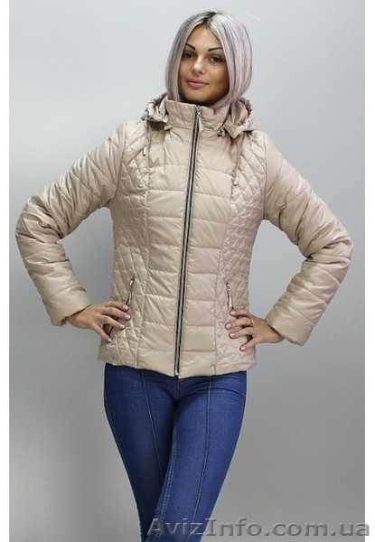 Куртка плащевка КM-1 (бежевый) - <ro>Изображение</ro><ru>Изображение</ru> #1, <ru>Объявление</ru> #1222492