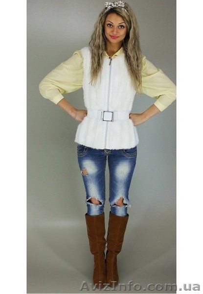 Жилет Джулия пряжка цвет Белый № 33 - <ro>Изображение</ro><ru>Изображение</ru> #1, <ru>Объявление</ru> #1222470