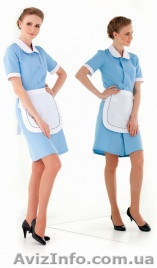 Платье-халат, фартук для горничной - <ro>Изображение</ro><ru>Изображение</ru> #1, <ru>Объявление</ru> #1057323