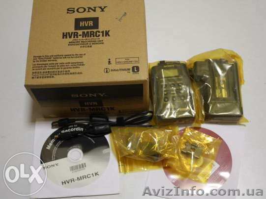 Продается SONY HVR-MRC1K - <ro>Изображение</ro><ru>Изображение</ru> #1, <ru>Объявление</ru> #1258035