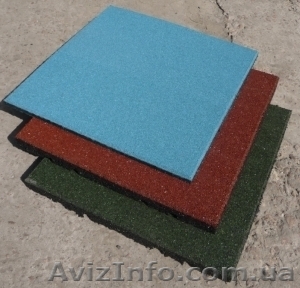 Напольная резиновая плитка - <ro>Изображение</ro><ru>Изображение</ru> #1, <ru>Объявление</ru> #1325943
