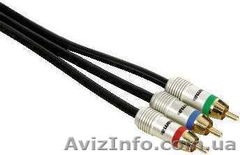 Кабель HAMA 79035 (3rca-3rca YUV) 1,5m - <ro>Изображение</ro><ru>Изображение</ru> #1, <ru>Объявление</ru> #1420212