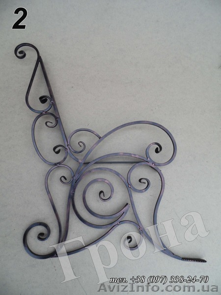 Кованые боковушки для лавочек, бока, боковинки для лавок - <ro>Изображение</ro><ru>Изображение</ru> #1, <ru>Объявление</ru> #1443072
