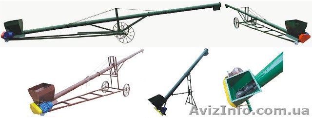 Конвейер винтовой (шнек) передвижной КВП-10-20 - <ro>Изображение</ro><ru>Изображение</ru> #1, <ru>Объявление</ru> #1490696