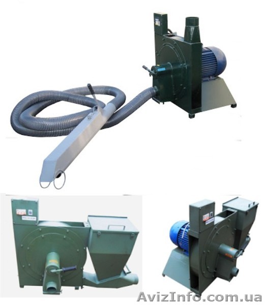 Пневматически всасывающе-нагнетающия зернодробилка ПД-7,5,ПД-11,ПД-15,ПД-18,ПД-2 - <ro>Изображение</ro><ru>Изображение</ru> #1, <ru>Объявление</ru> #1490715