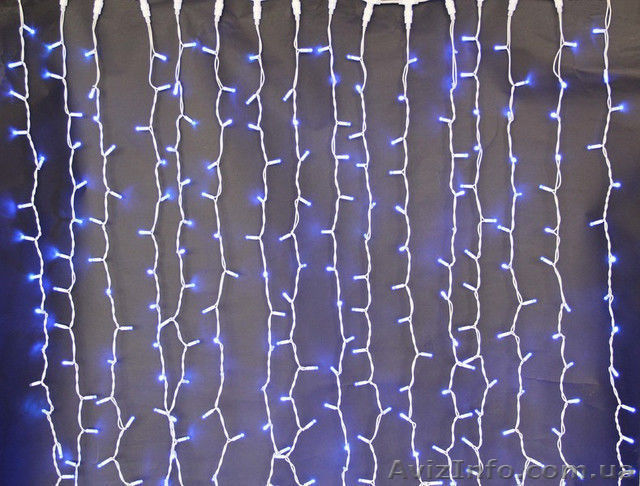 Уличная Гирлянда-штора 3*3м для внешних работ - <ro>Изображение</ro><ru>Изображение</ru> #1, <ru>Объявление</ru> #1493478