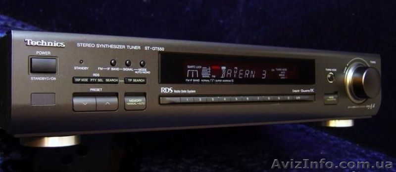 Тюнер Technics ST-GT550                                   .. - <ro>Изображение</ro><ru>Изображение</ru> #1, <ru>Объявление</ru> #1495942