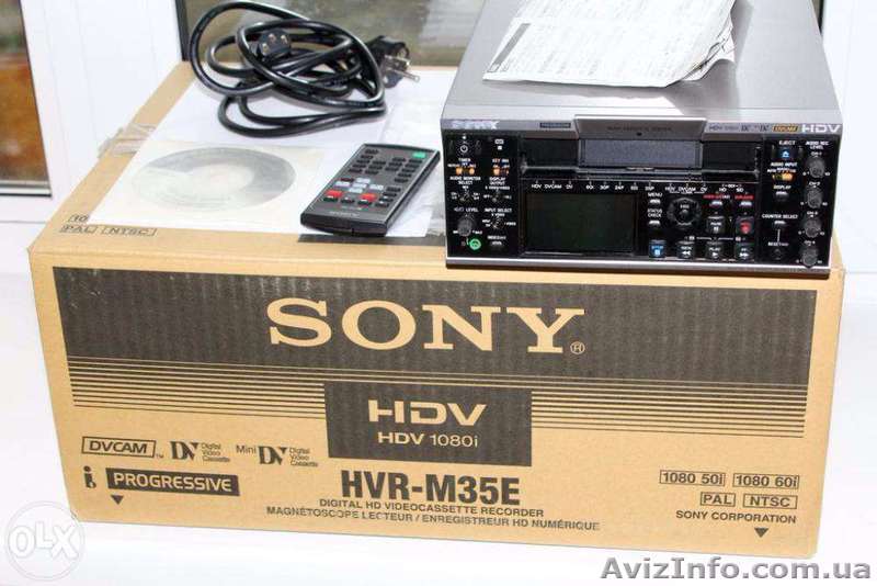SONY HVR-M35E                                               .. - <ro>Изображение</ro><ru>Изображение</ru> #1, <ru>Объявление</ru> #1495585
