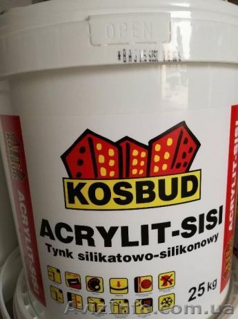 Силикатно-силиконовая штукатурка ACRYLIT SiSi - <ro>Изображение</ro><ru>Изображение</ru> #1, <ru>Объявление</ru> #1623847