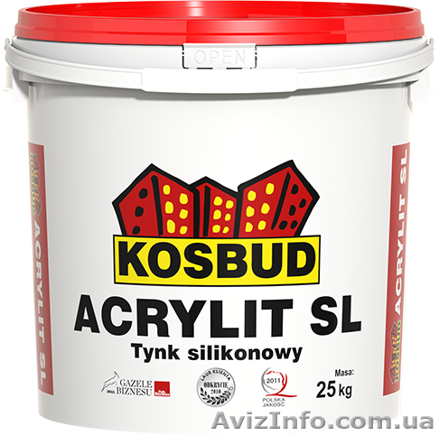 Силиконовая штукатурка ACRYLIT-SL "барашек" - <ro>Изображение</ro><ru>Изображение</ru> #1, <ru>Объявление</ru> #1623844