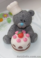 Мастер-класс кондитерский в Николаеве.  Лепка из мастики. Мишки - <ro>Изображение</ro><ru>Изображение</ru> #1, <ru>Объявление</ru> #1286389