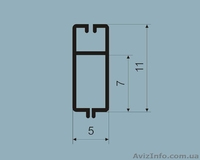 Планки для плакатов и календарей (профиль № 11), 1000 мм, 100 шт. - <ro>Изображение</ro><ru>Изображение</ru> #4, <ru>Объявление</ru> #1283247
