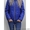 Куртка плащевка КР-1 (синий) #1222523