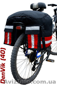Велосумка (велобаул,  велорюкзак)DenVik(40)