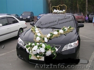 Свадебное авто черная Toyota Camry - <ro>Изображение</ro><ru>Изображение</ru> #1, <ru>Объявление</ru> #397100