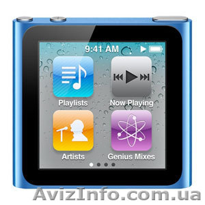 MP3 плеер Apple iPod nano 6 8Gb синий (привизённый из США)) - <ro>Изображение</ro><ru>Изображение</ru> #1, <ru>Объявление</ru> #444884