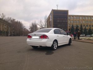 Автомобиль для свадьбы Honda Civic белого цвета - <ro>Изображение</ro><ru>Изображение</ru> #4, <ru>Объявление</ru> #504704