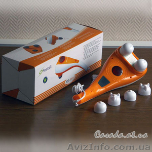 Ручной вибромассажер c инфракрасным прогревом RT-1111.