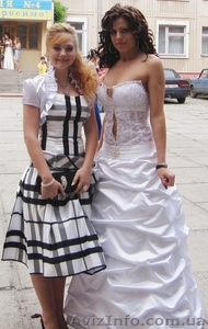 Белое выпускное платье Николаев - <ro>Изображение</ro><ru>Изображение</ru> #2, <ru>Объявление</ru> #581644