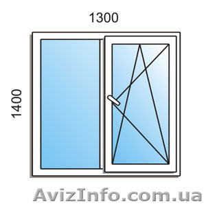 Металлопластиковое окно с поворотно-откидной створкой - <ro>Изображение</ro><ru>Изображение</ru> #1, <ru>Объявление</ru> #585755