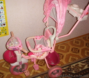 Велосипед детский розовый - <ro>Изображение</ro><ru>Изображение</ru> #2, <ru>Объявление</ru> #593952