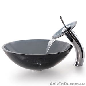 KRAUS:  роскошные стеклянные умывальники 