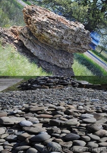Натуральный камень ландшафтный дизайн, галька, валун, гранит - <ro>Изображение</ro><ru>Изображение</ru> #1, <ru>Объявление</ru> #671815