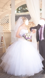 Свадебное платье б/у продаю или сдаю в прокат - <ro>Изображение</ro><ru>Изображение</ru> #1, <ru>Объявление</ru> #768218