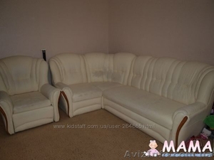 Угловой диван и кресло под перетяжку - <ro>Изображение</ro><ru>Изображение</ru> #2, <ru>Объявление</ru> #796771
