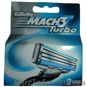 Gillette mach3 turbo 2шт/уп - <ro>Изображение</ro><ru>Изображение</ru> #1, <ru>Объявление</ru> #844383