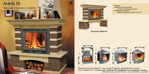 Каминный портал из колотого песчаника Jabo-Marmi Anna