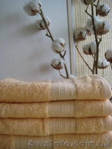 Махровые полотенца гладкокрашеные 40*70 см (Индия ) - <ro>Изображение</ro><ru>Изображение</ru> #1, <ru>Объявление</ru> #884090