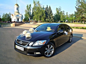 Шикарный черный Lexus GS 300 для Вашей незабываемой свадьбы - <ro>Изображение</ro><ru>Изображение</ru> #1, <ru>Объявление</ru> #904743