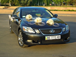 Шикарный черный Lexus GS 300 для Вашей незабываемой свадьбы - <ro>Изображение</ro><ru>Изображение</ru> #5, <ru>Объявление</ru> #904743