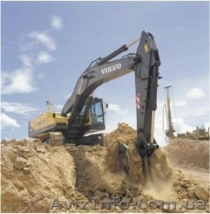 Копание котлованов,  разработка грунта