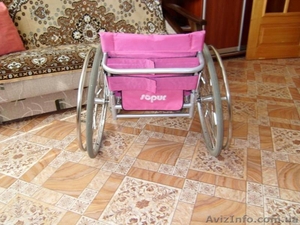 Продам для инвалида споритвно - активную коляску"Sopur Aktiv " - <ro>Изображение</ro><ru>Изображение</ru> #2, <ru>Объявление</ru> #1035380