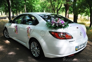 Авто на свадьбу белая Mazda 6 Николаев - <ro>Изображение</ro><ru>Изображение</ru> #1, <ru>Объявление</ru> #1092545