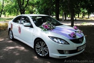 Авто на свадьбу белая Mazda 6 Николаев - <ro>Изображение</ro><ru>Изображение</ru> #2, <ru>Объявление</ru> #1092545
