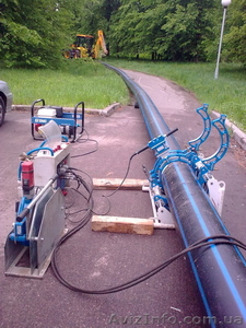 Сварка ПЭ труб Херсон Стыковая сварка трубопроводов ПНД