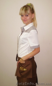 Рубашка, фартук для официанта - <ro>Изображение</ro><ru>Изображение</ru> #2, <ru>Объявление</ru> #1021000