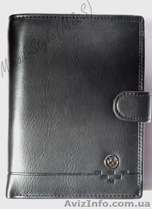 Чёрный кожаный мужской кошелёк werlima с монетницей - <ro>Изображение</ro><ru>Изображение</ru> #3, <ru>Объявление</ru> #1294135