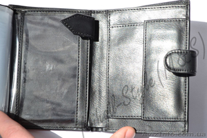 Чёрный кожаный мужской кошелёк werlima с монетницей - <ro>Изображение</ro><ru>Изображение</ru> #7, <ru>Объявление</ru> #1294135